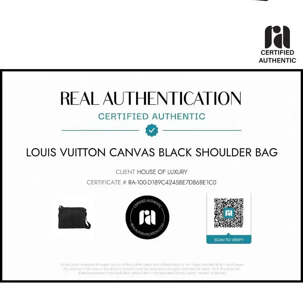 Louis Vuitton Taiga Leather Viktor Messenger Bag Ardoise Black - Picture 2 of 7